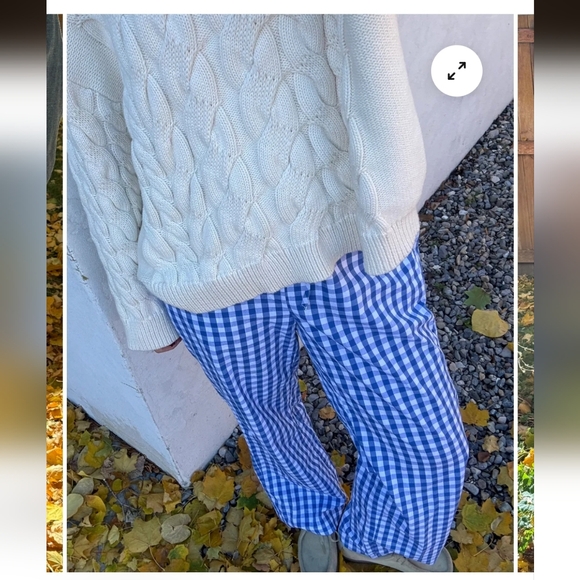 Sonderhaus Pants - Sonderhaus Perfect Pants - Blue Gingham